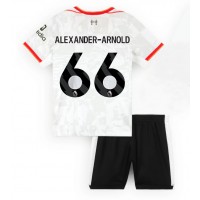 Liverpool Alexander-Arnold #66 Kolmas Peliasu Lasten 2024-25 Lyhythihainen (+ Lyhyet housut)